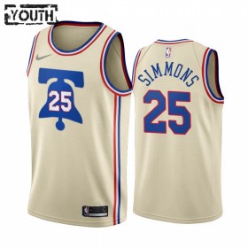 Dres Philadelphia 76ers Ben Simmons 25 2020-21 Earned Edition Swingman - Dječji